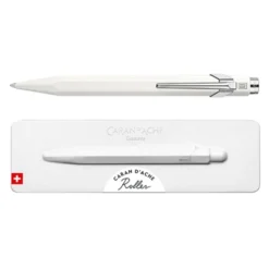 Pióro kulkowe 849 w etui - Caran d'Ache - białe, M