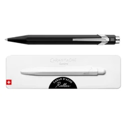 Pióro kulkowe 849 w etui - Caran d'Ache - czarne, M
