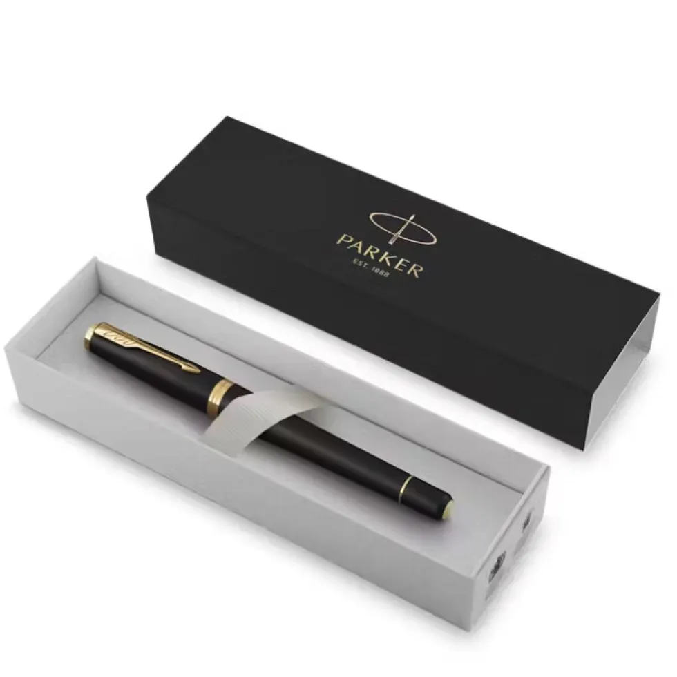 Pióro Urban w etui - Parker - Muted Black & Gold Trim, F