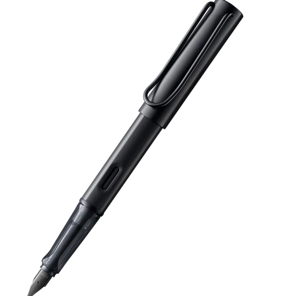 Pióro wieczne AL-star - Lamy - Black, LH (dla leworęcznych)