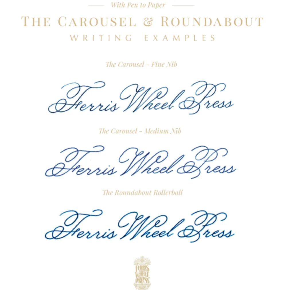 Pióro wieczne Carousel - Ferris Wheel Press - French Vanilla, F