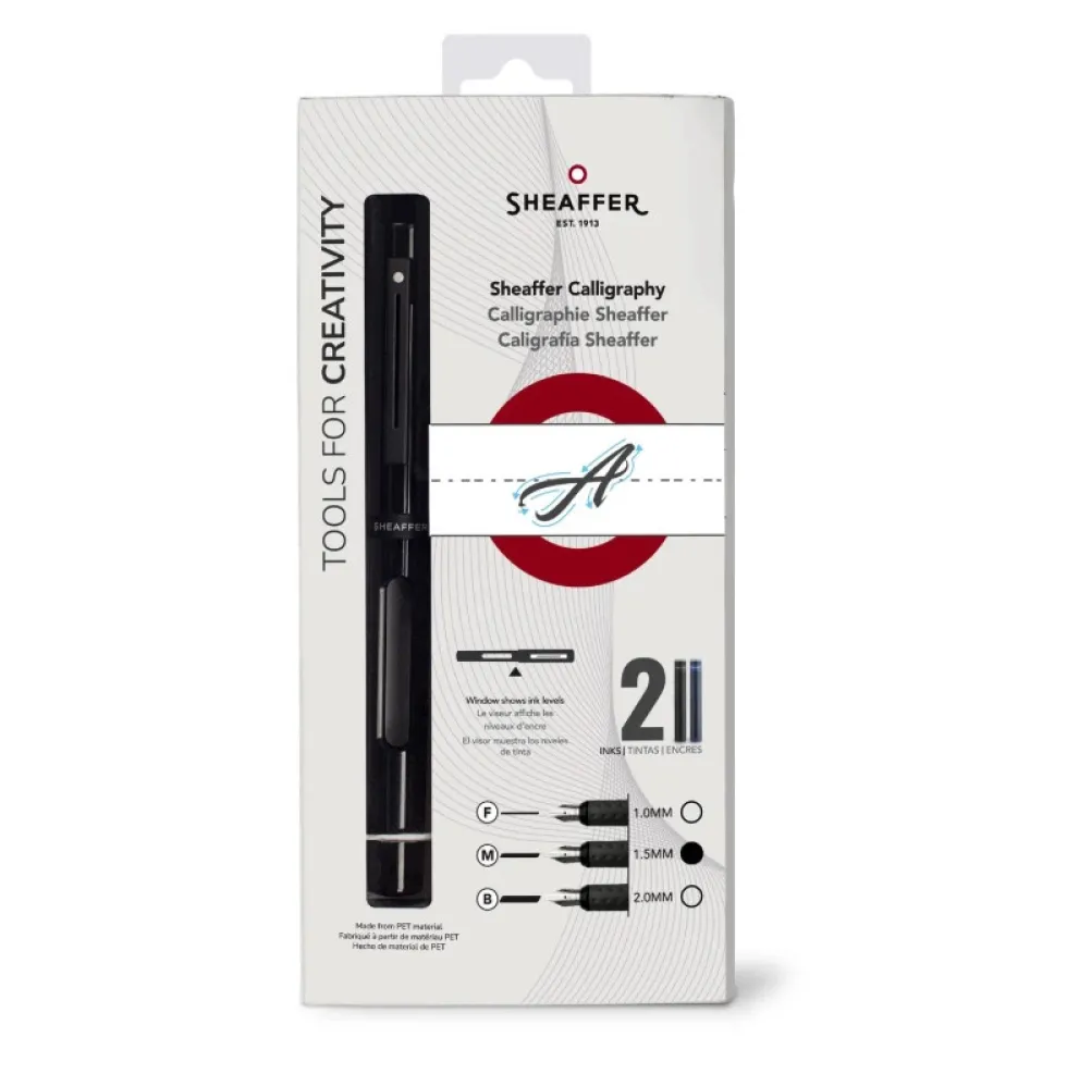Pióro wieczne do kaligrafii - Sheaffer - Black M