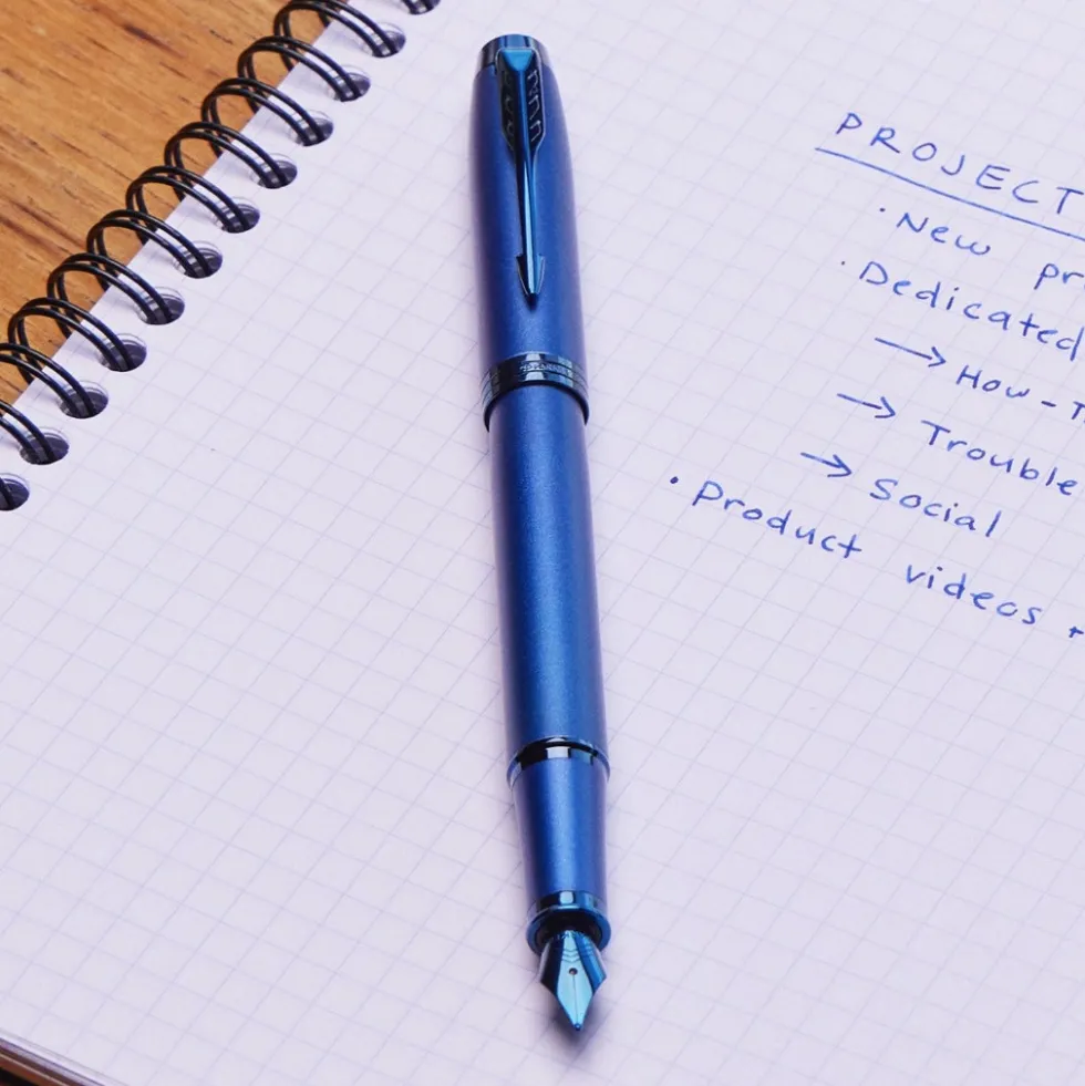 Pióro wieczne IM Monochrome w etui - Parker - Blue, F