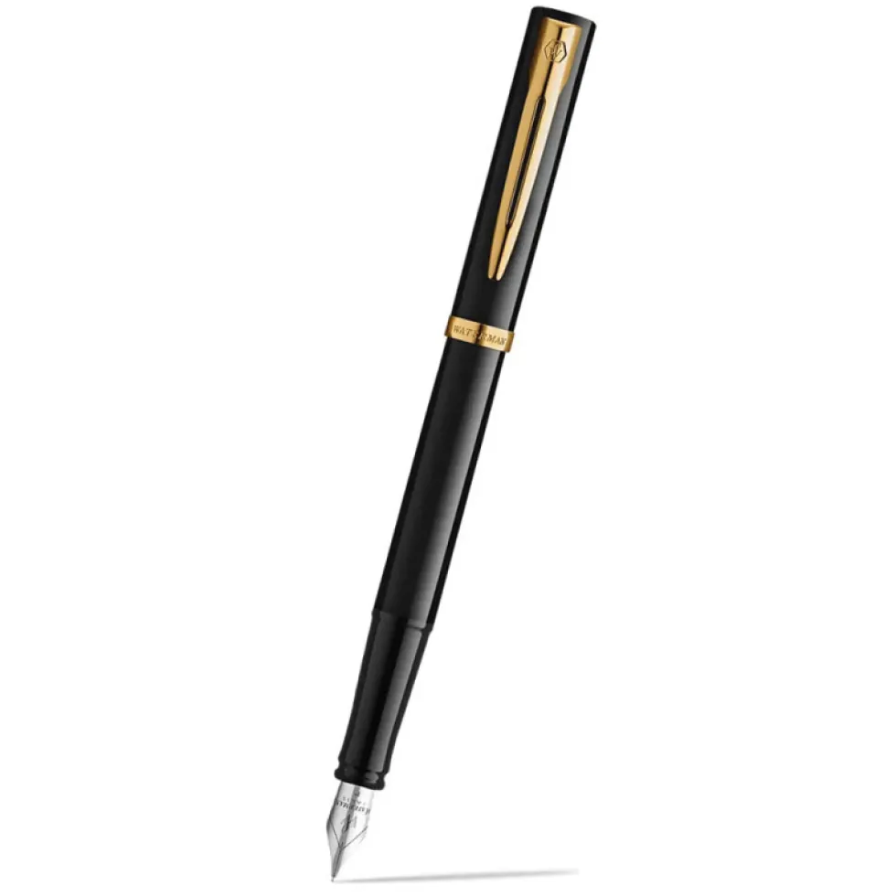 Pióro wieczne Impression - Waterman - Black Gold Trim M