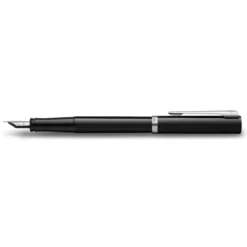 Pióro wieczne Impression - Waterman - Black Silver Trim F
