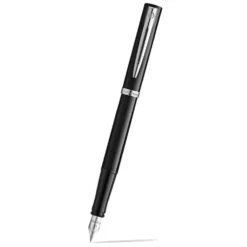 Pióro wieczne Impression - Waterman - Black Silver Trim F