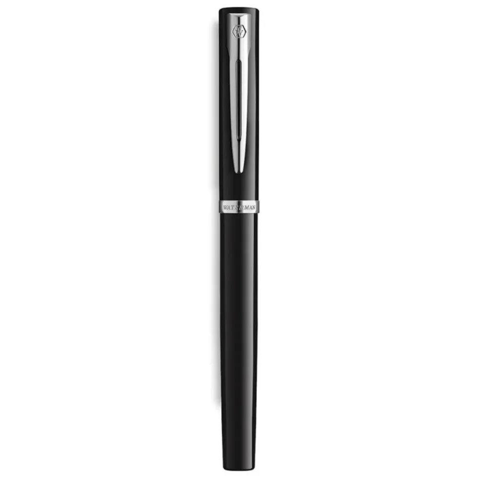 Pióro wieczne Impression - Waterman - Black Silver Trim M