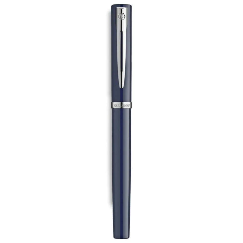 Pióro wieczne Impression - Waterman - Blue Silver Trim F