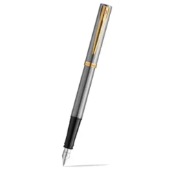 Pióro wieczne Impression - Waterman - Steel Gold Trim F