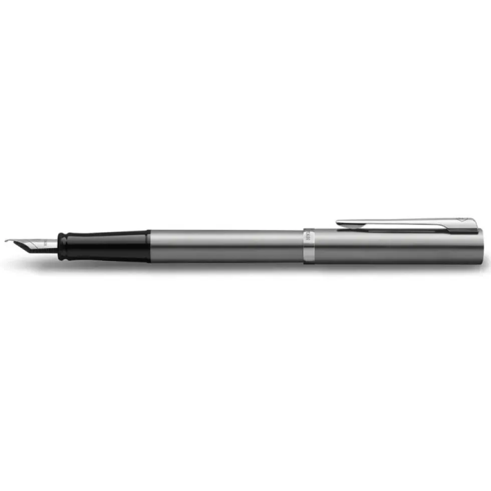 Pióro wieczne Impression - Waterman - Steel Silver Trim F