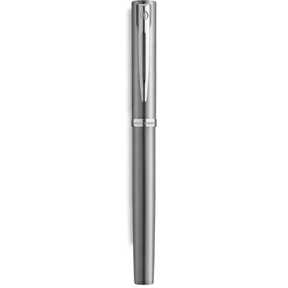 Pióro wieczne Impression - Waterman - Steel Silver Trim F