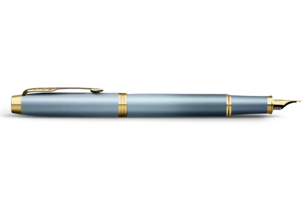 Pióro wieczne IM Rituals - Parker - Turquoise & Gold Trim, F