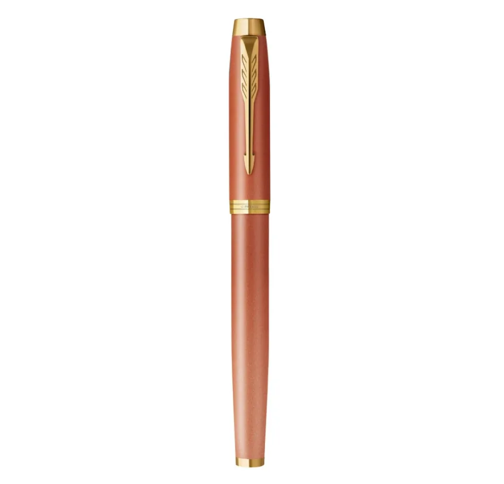 Pióro wieczne IM Rituals w etui - Parker - Orange & Gold Trim, F