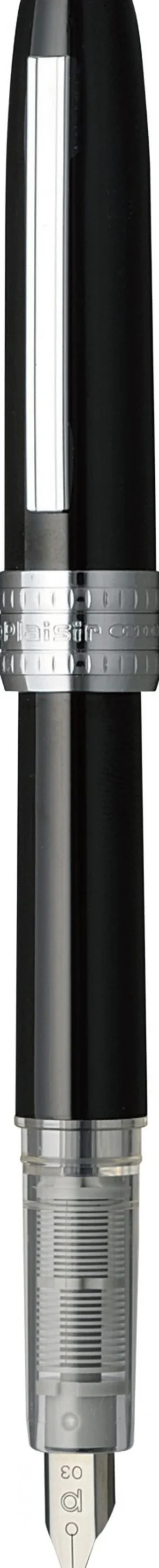 Pióro wieczne Plaisir - Platinum - Black F
