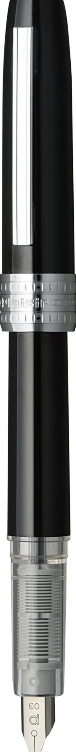 Pióro wieczne Plaisir - Platinum - Black F