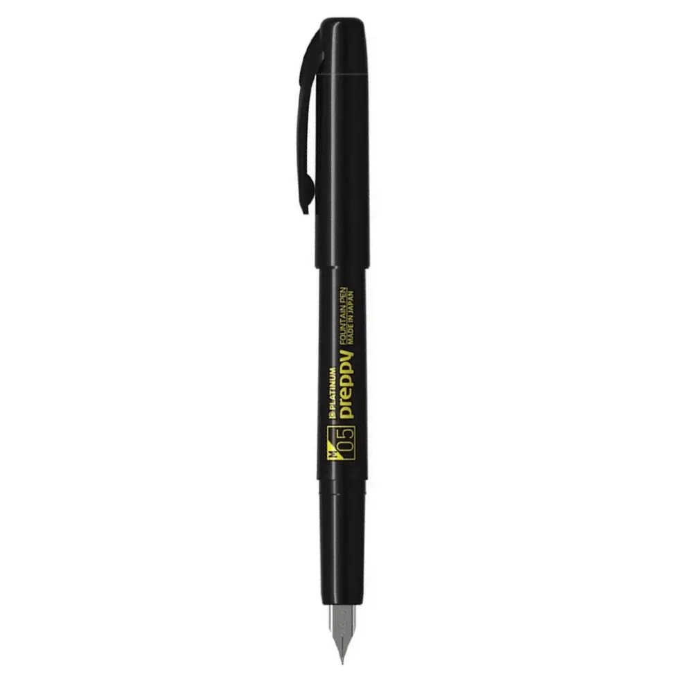 Pióro wieczne Preppy 900 - Platinum - Black M