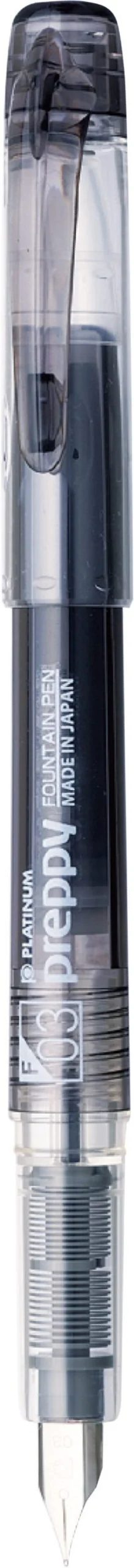 Pióro wieczne Preppy - Platinum - Black M