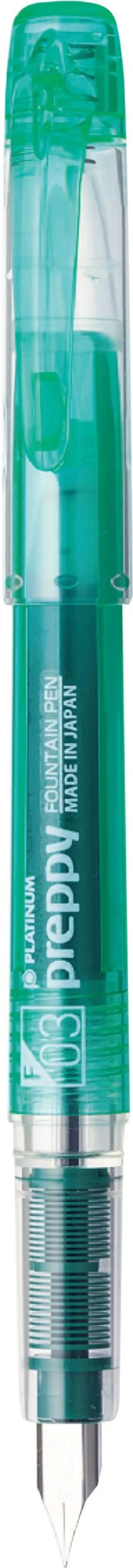 Pióro wieczne Preppy - Platinum - Green F