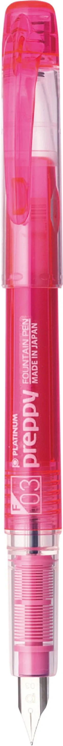 Pióro wieczne Preppy - Platinum - Pink F