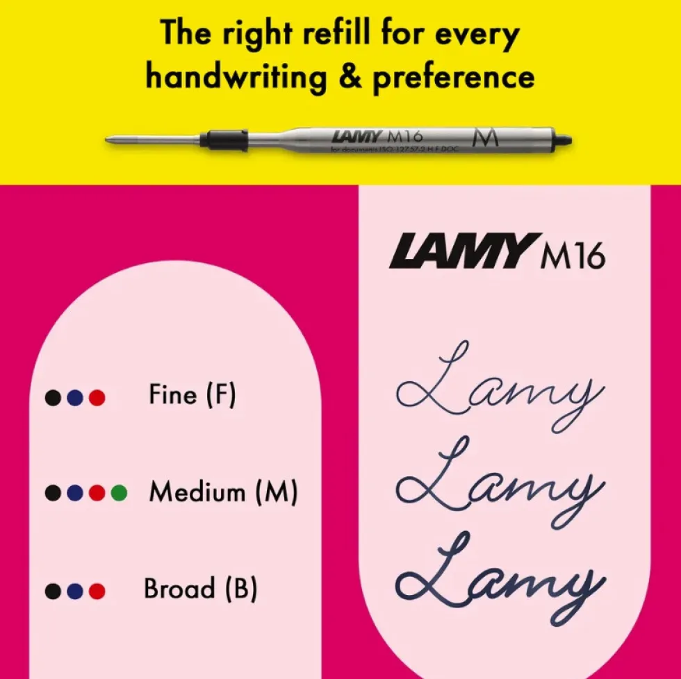 Pióro wieczne Safari - Lamy - Neon Pink M