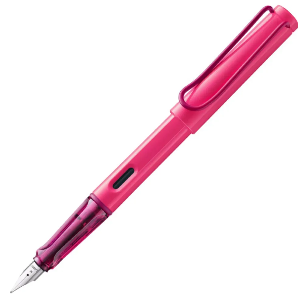 Pióro wieczne Safari - Lamy - Neon Pink M