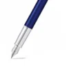 Pióro wieczne 100 - Sheaffer - Blue Chrome Trim F