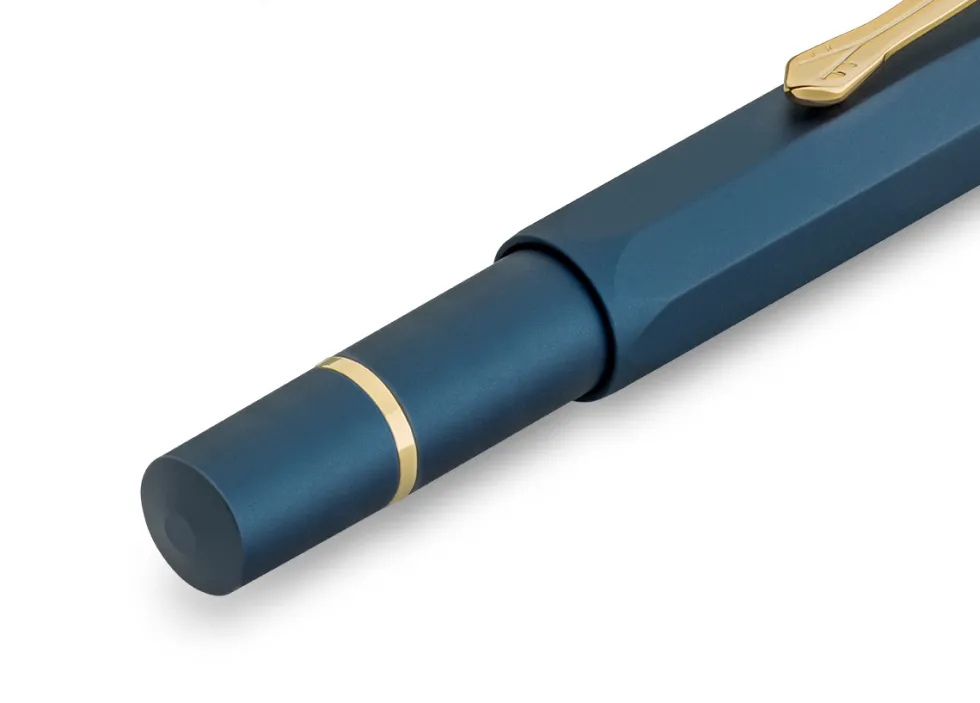 Pióro wieczne Sport Piston Filler zestaw startowy - Kaweco - Navy B