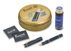 Pióro wieczne Sport Piston Filler zestaw startowy - Kaweco - Navy B