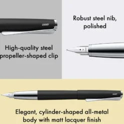Pióro wieczne Studio 067 - Lamy - Black F