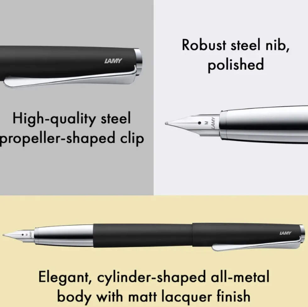 Pióro wieczne Studio 067 - Lamy - Black F