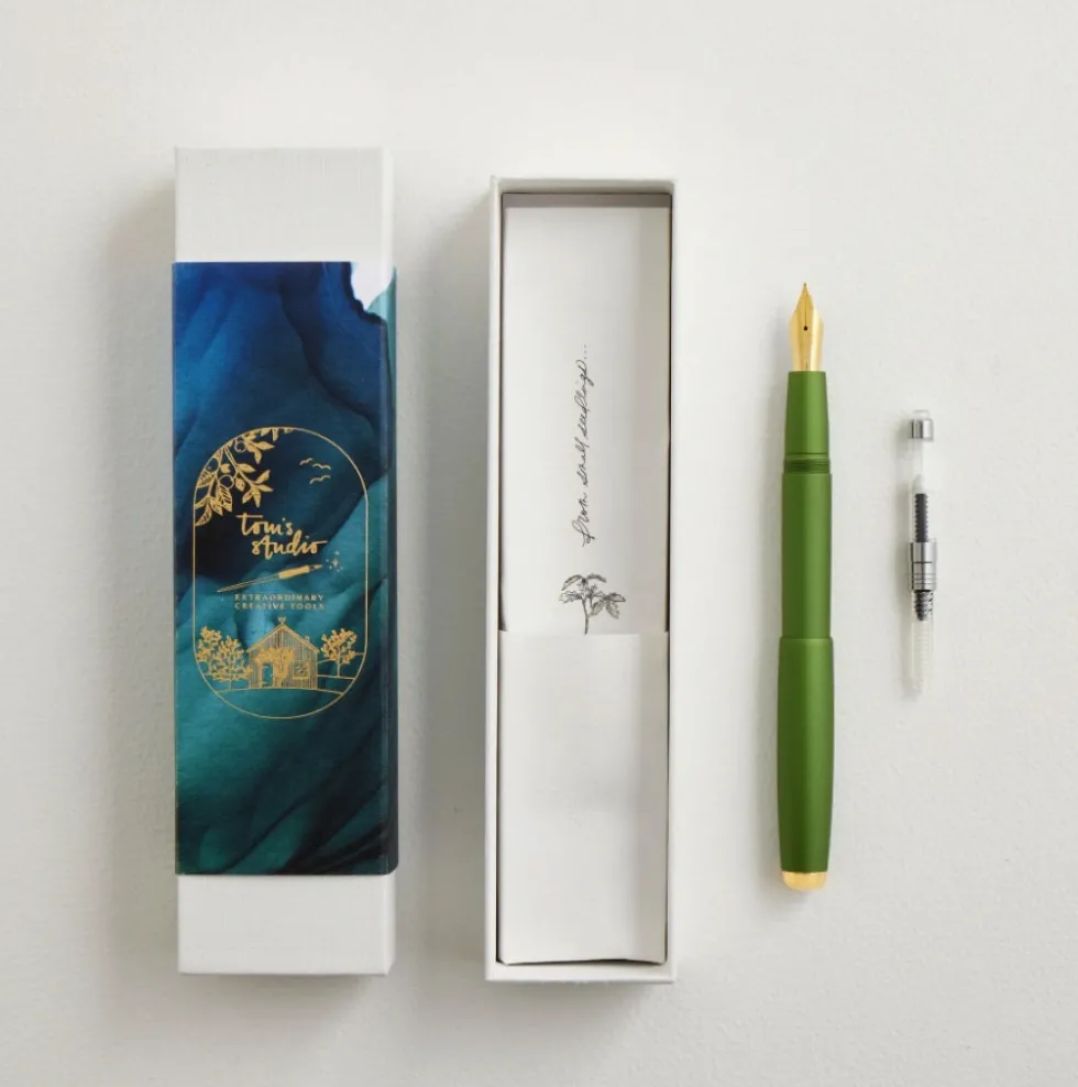 Pióro wieczne Studio Special Edition - Tom's Studio - Botanica Cursive Italic