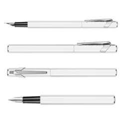 Pióro wieczne 849 z etui - Caran d'Ache - białe, M