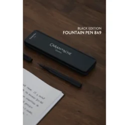 Pióro wieczne 849 z etui - Caran d'Ache - Black Code F