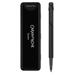 Pióro wieczne 849 z etui - Caran d'Ache - Black Code F