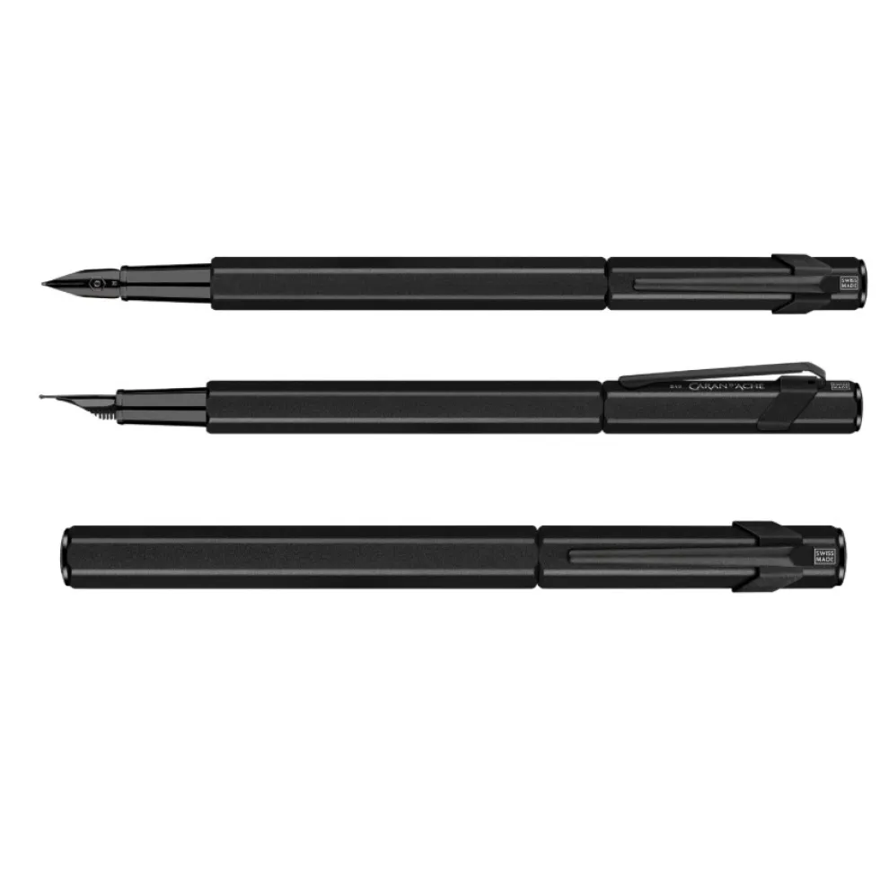 Pióro wieczne 849 z etui - Caran d'Ache - Black Code M