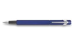 Pióro wieczne 849 z etui - Caran d'Ache - niebieskie, EF