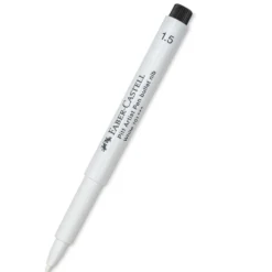 Pisak artystyczny Pitt Artist Pen - Faber-Castell - biały, 1,5 mm