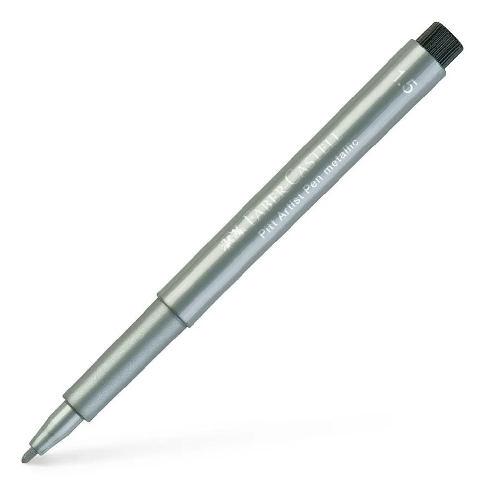 Pisak artystyczny Pitt Artist Pen - Faber-Castell - 251, Silver