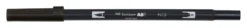 Pisak dwustronny Dual Brush Pen - Tombow - Black
