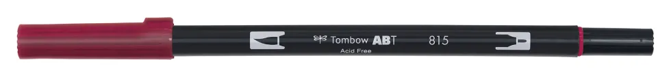 Pisak dwustronny Dual Brush Pen - Tombow - Cherry