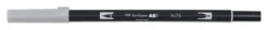 Pisak dwustronny Dual Brush Pen - Tombow - Cool Grey 3