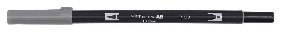 Pisak dwustronny Dual Brush Pen - Tombow - Cool Grey 7