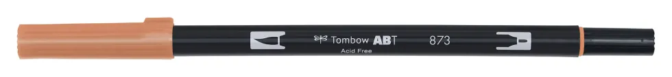 Pisak dwustronny Dual Brush Pen - Tombow - Coral