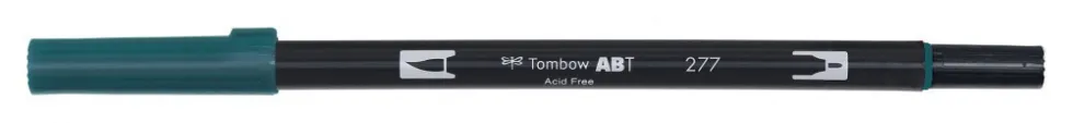 Pisak dwustronny Dual Brush Pen - Tombow - Dark Green