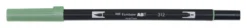 Pisak dwustronny Dual Brush Pen - Tombow - Holly Green