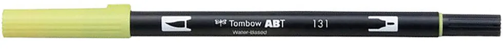 Pisak dwustronny Dual Brush Pen - Tombow - Lemon Lime