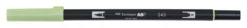 Pisak dwustronny Dual Brush Pen - Tombow - Mint