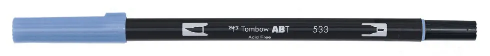 Pisak dwustronny Dual Brush Pen - Tombow - Peacock Blue