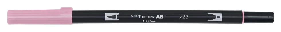 Pisak dwustronny Dual Brush Pen - Tombow - Pink