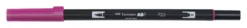 Pisak dwustronny Dual Brush Pen - Tombow - Rhodamine Red